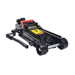 華飾車載千斤頂 越野車用千斤頂 s汽車工具 臥式液壓千斤頂 2.5噸帶燈低位臥頂 大眾新寶來 新桑塔納 邁騰應急救援產品圖片2