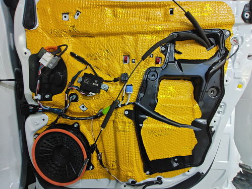 阻隔噪聲，提升駕乘舒適性——蘭州金佰盛豐田威爾法汽車隔音改裝大白鯊鍛壓件